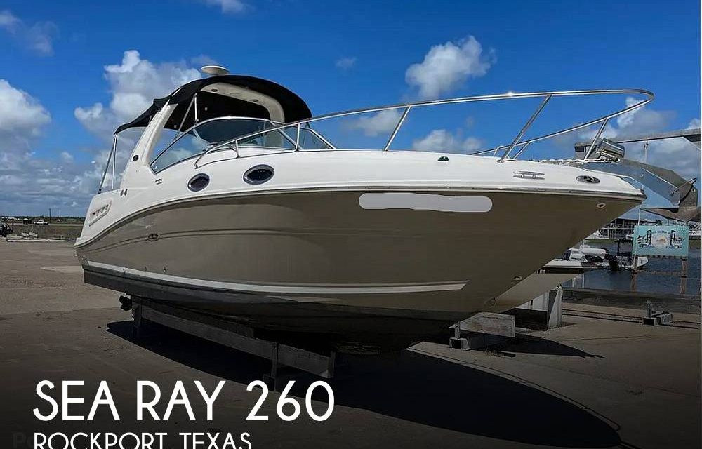 2006 Sea Ray 260 Sundancer