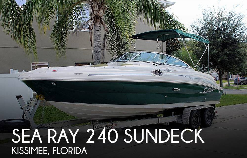 2005 Sea Ray 240 Sundeck