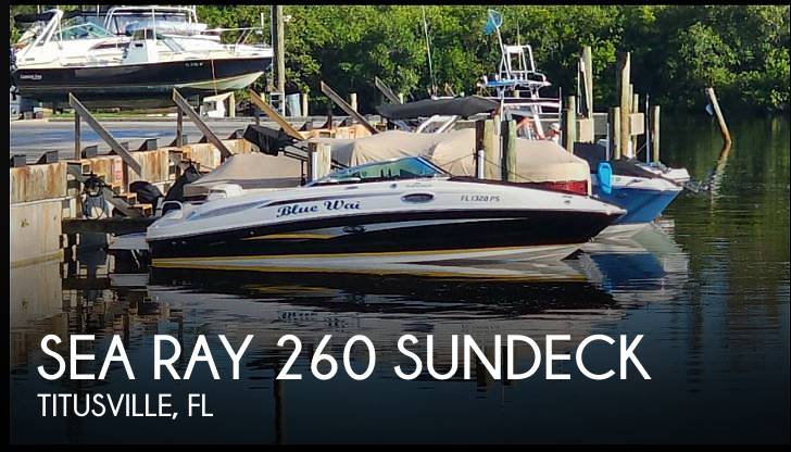 2013 Sea Ray 260 Sundeck