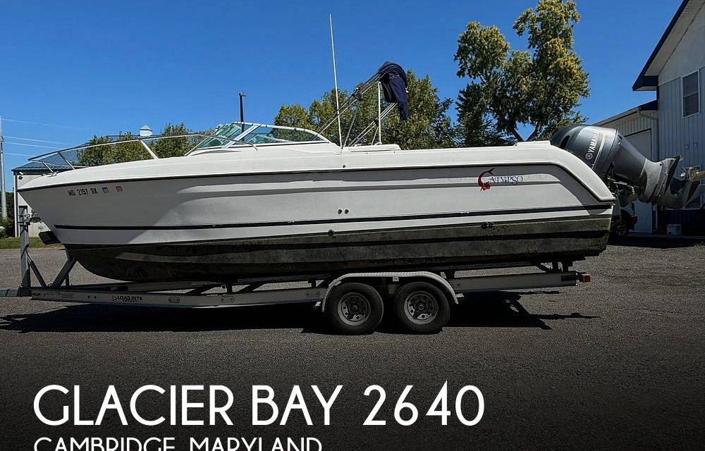 2001 Glacier Bay 2640 Renegade