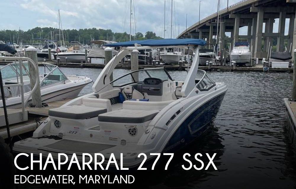 2017 Chaparral 277 ssx