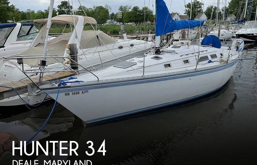 1983 Hunter 34