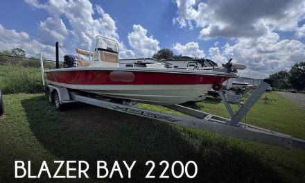 2017 Blazer Bay 2200 Fisherman