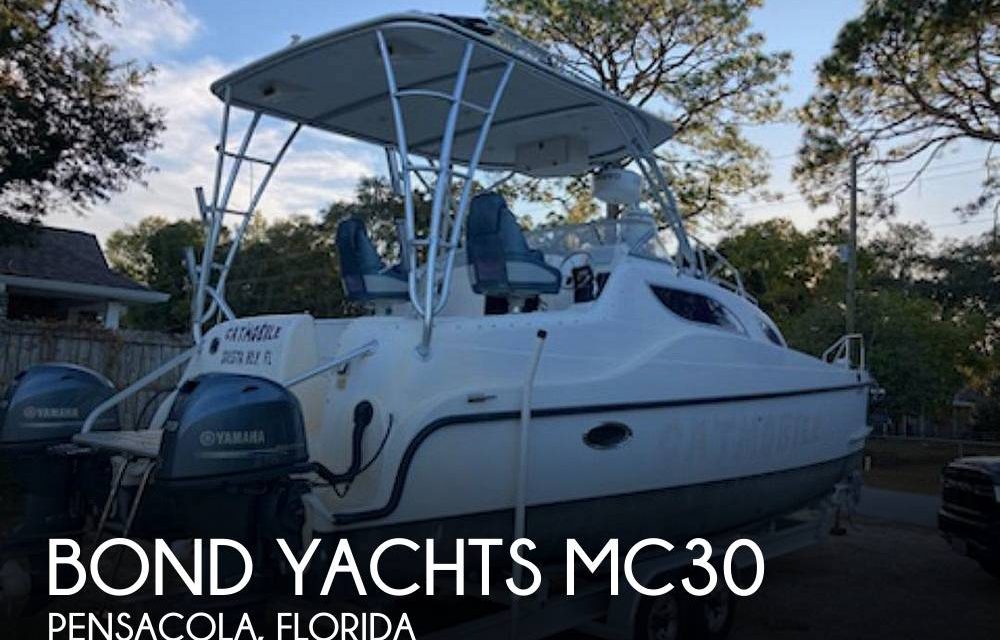 2001 Bond Yachts MC30