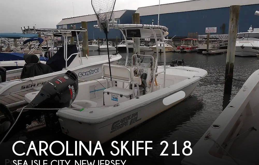 2009 Carolina Skiff Ultra 218