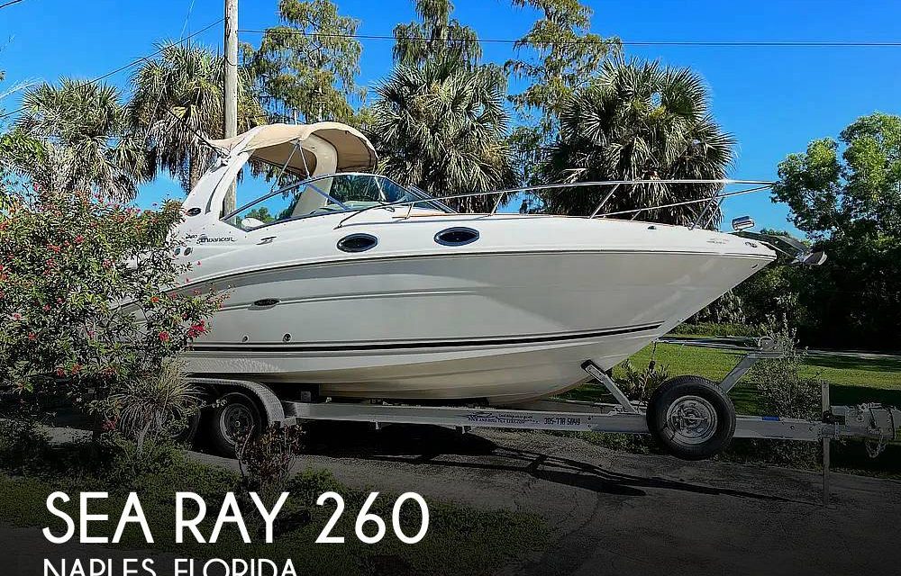 2005 Sea Ray 260 Sundancer