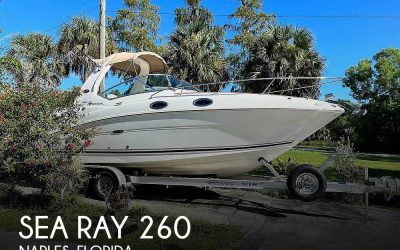 2005 Sea Ray 260 Sundancer