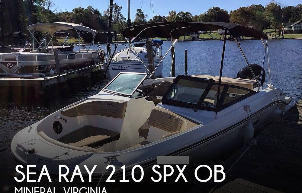 2022 Sea Ray 210 SPX OB