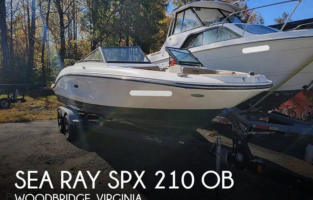 2022 Sea Ray SPX 210 OB