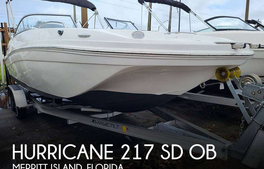 2019 Hurricane 217 SD OB