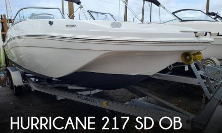 2019 Hurricane 217 SD OB