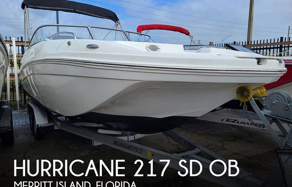 2018 Hurricane 217 SD OB