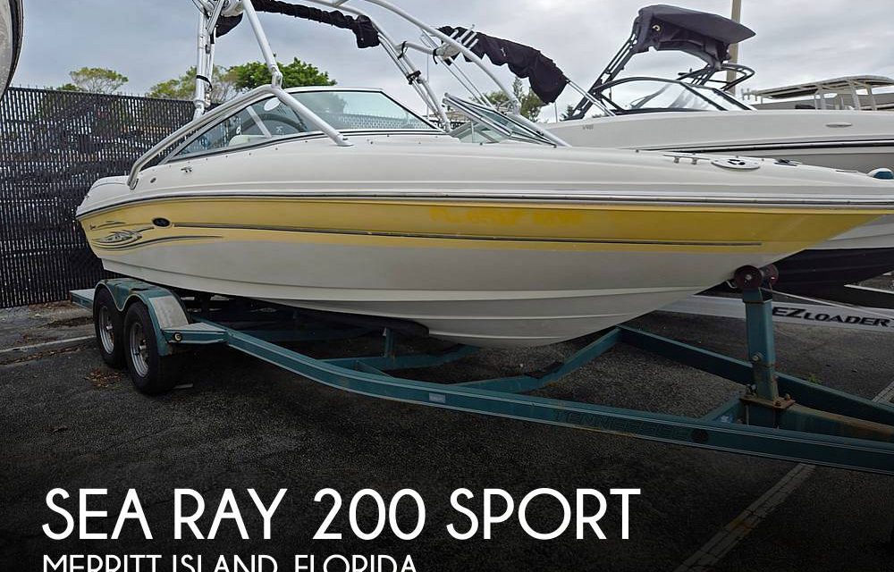 2005 Sea Ray 200 Sport