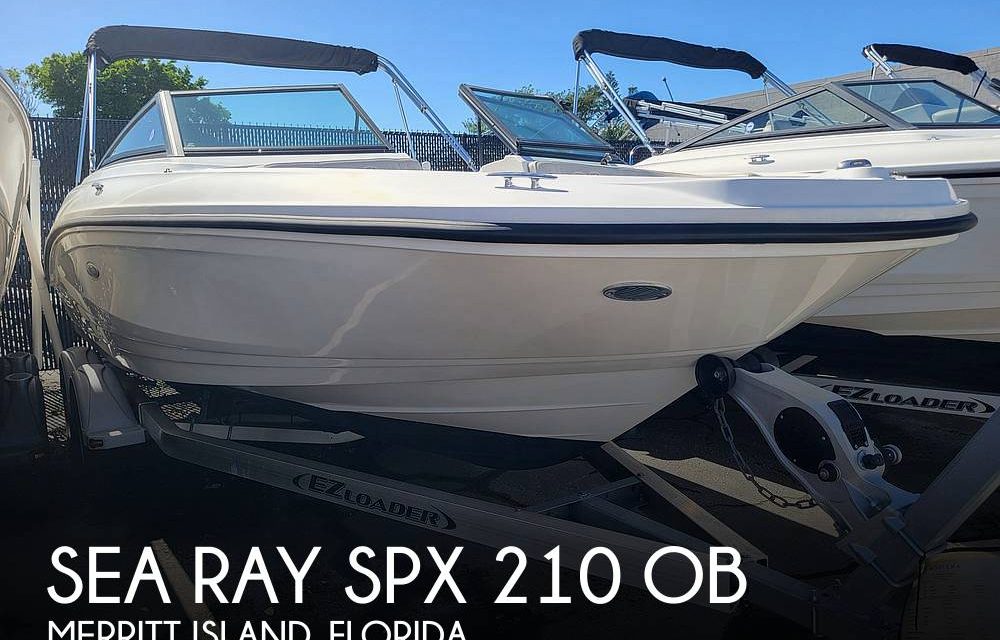 2020 Sea Ray SPX 210 OB