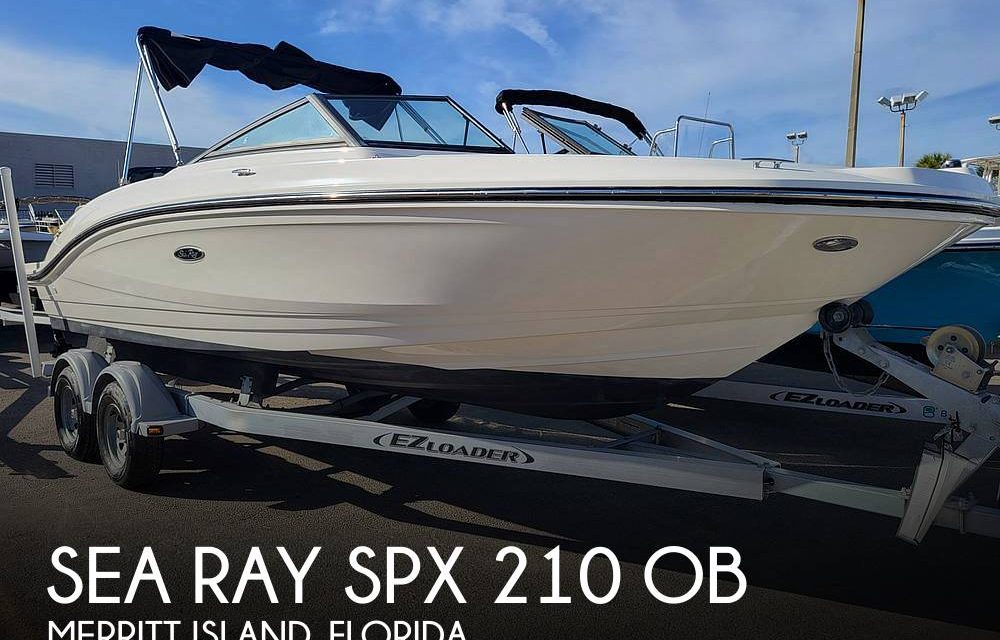 2020 Sea Ray SPX 210 OB