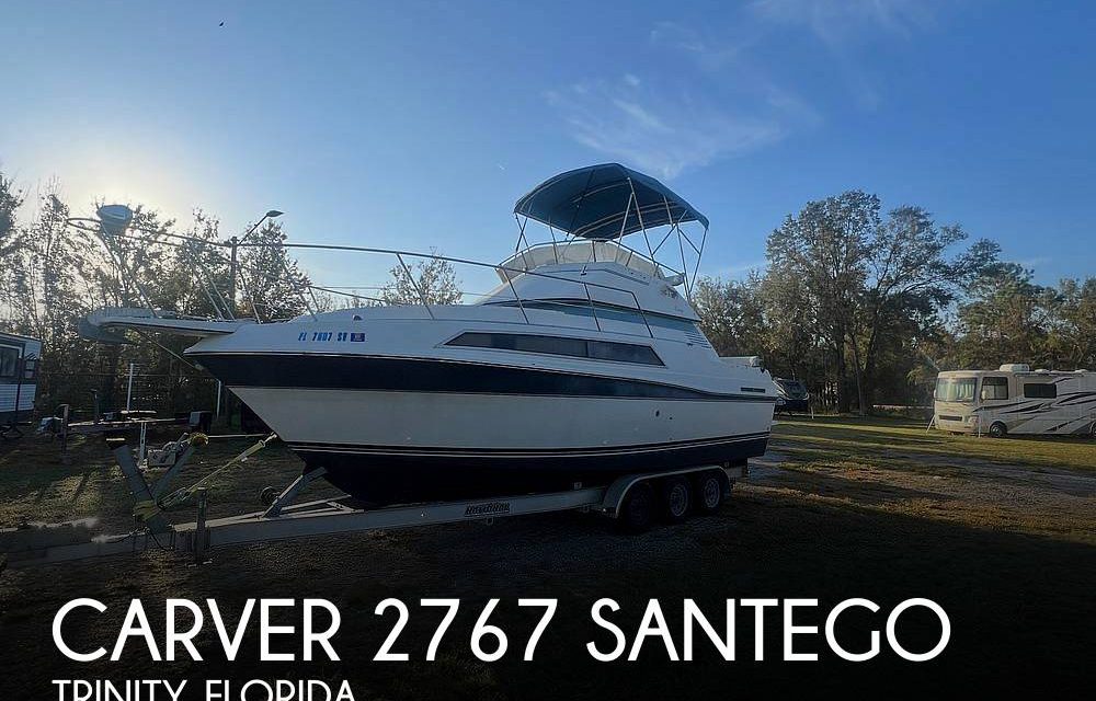 1988 Carver 2767 Santego