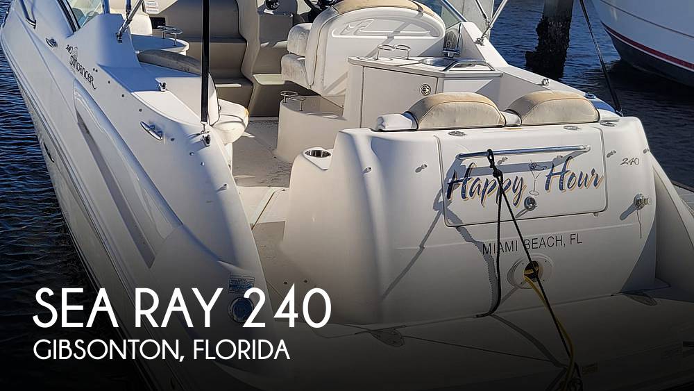 2008 Sea Ray 240 Sundancer