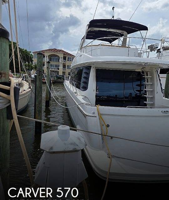 2001 Carver 570 Voyager Pilothouse