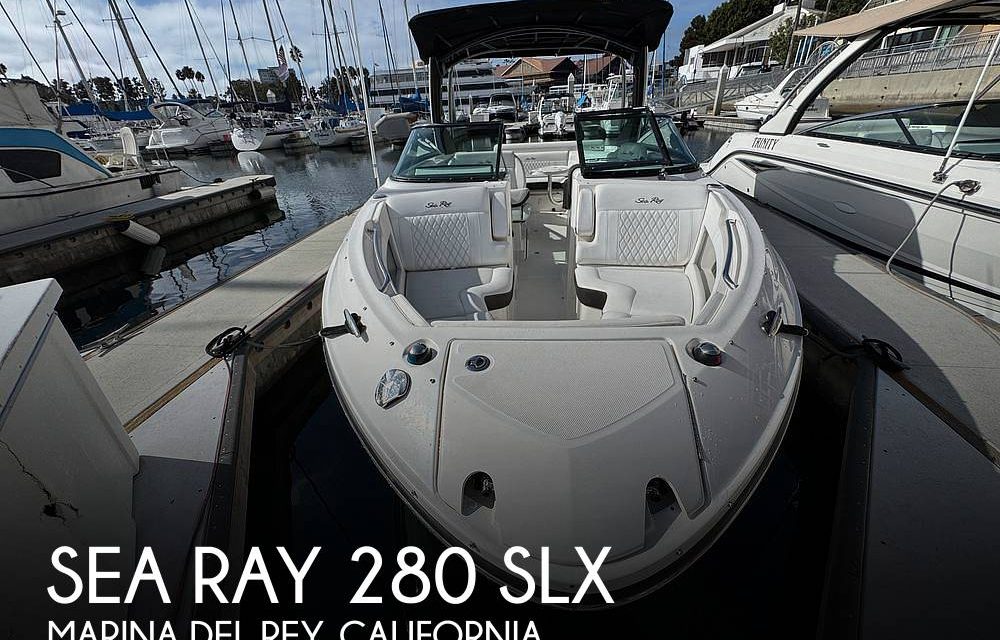 2017 Sea Ray 280 SLX