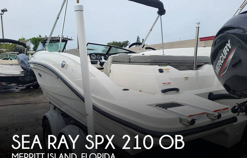 2020 Sea Ray SPX 210 OB