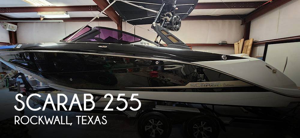 2018 Scarab 255 Platinum SE Jet Boat