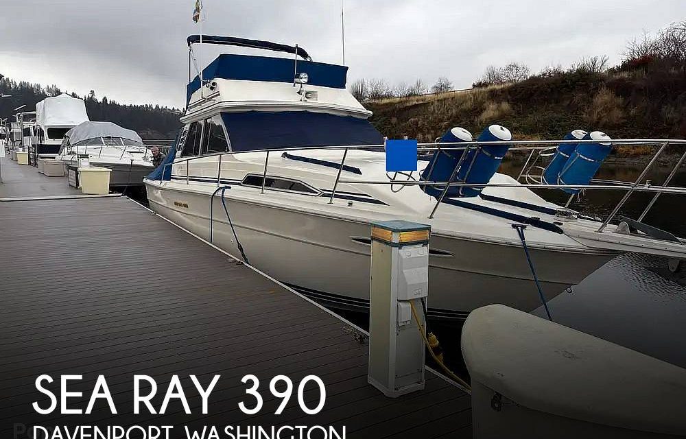 1985 Sea Ray 390 Sportfisher