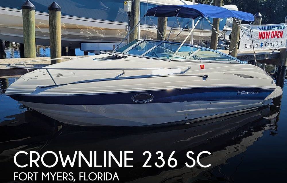 2016 Crownline 236 SC