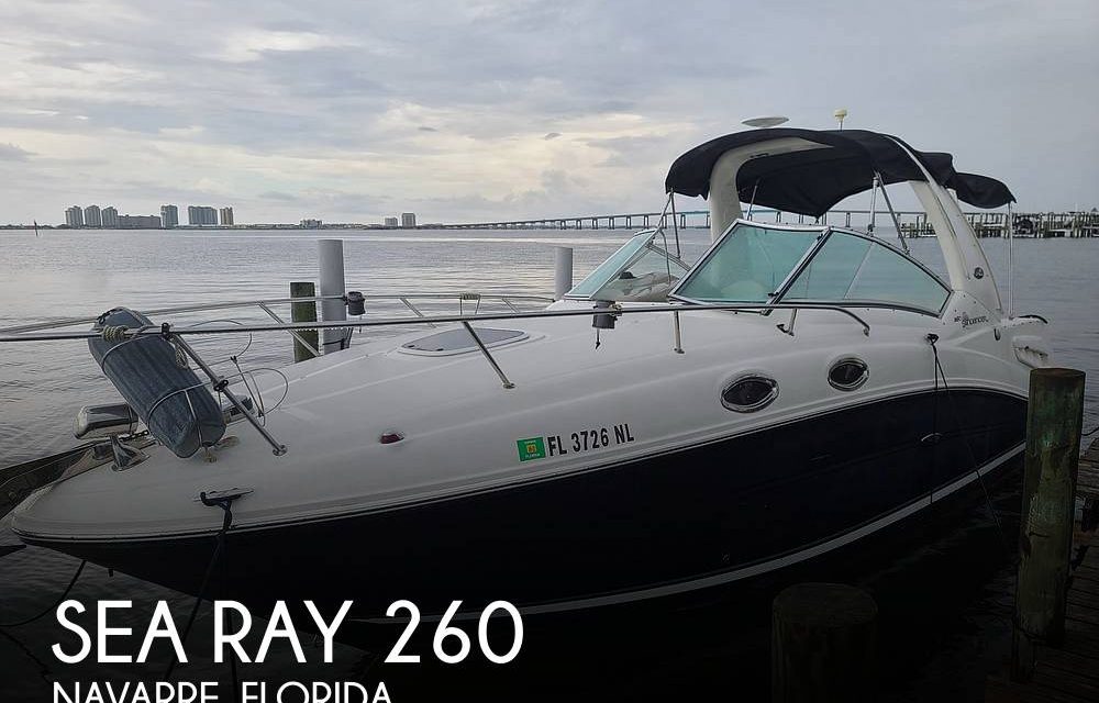 2007 Sea Ray 260 Sundancer