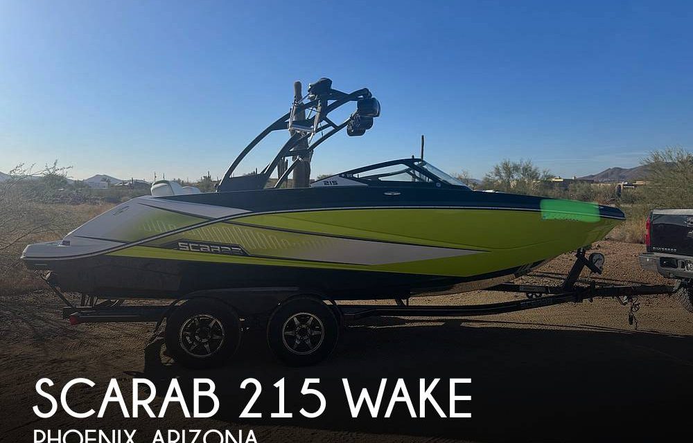 2015 Scarab 215 Wake