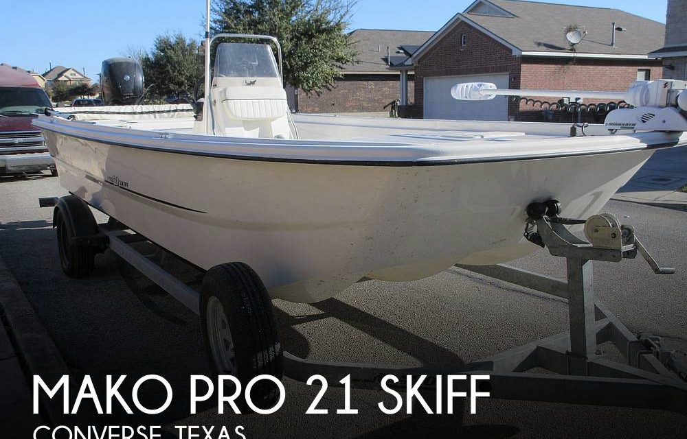 2017 Mako Pro 21 Skiff