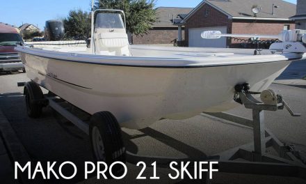 2017 Mako Pro 21 Skiff